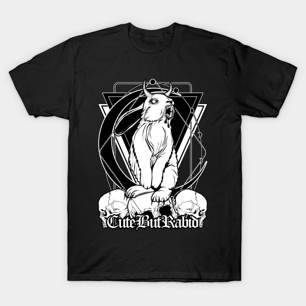 Cute but Rabid T-Shirt by Von Kowen